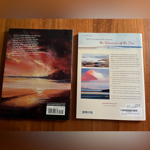 Two painting with acrylics how-to books in excellent used condition - Picture 2 of 2